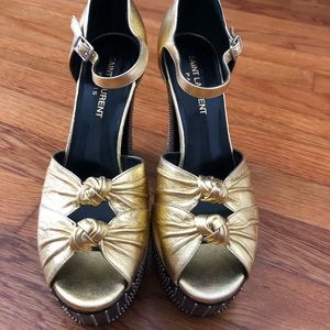 **SOLD** Saint Laurent Candy 80 Studded Sandals